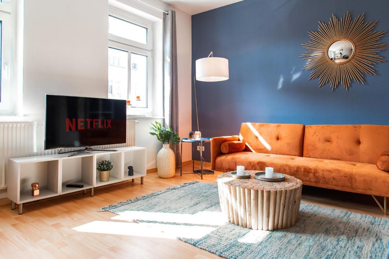 Stilvolles Apartment - Balkon, Netflix, Nespresso, Zentral, Messe Хемниц Экстерьер фото