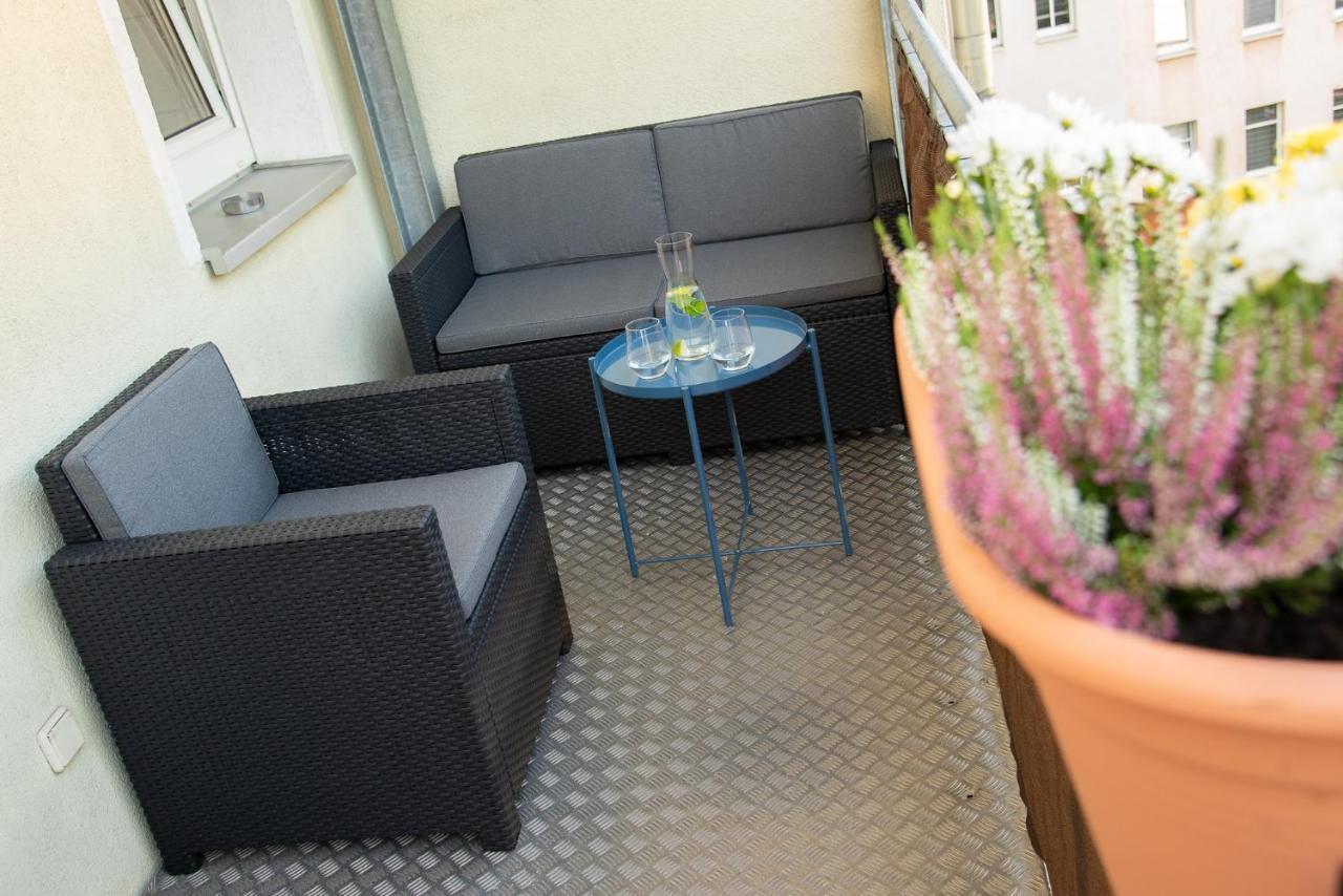 Stilvolles Apartment - Balkon, Netflix, Nespresso, Zentral, Messe Хемниц Экстерьер фото